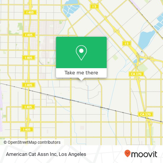 Mapa de American Cat Assn Inc