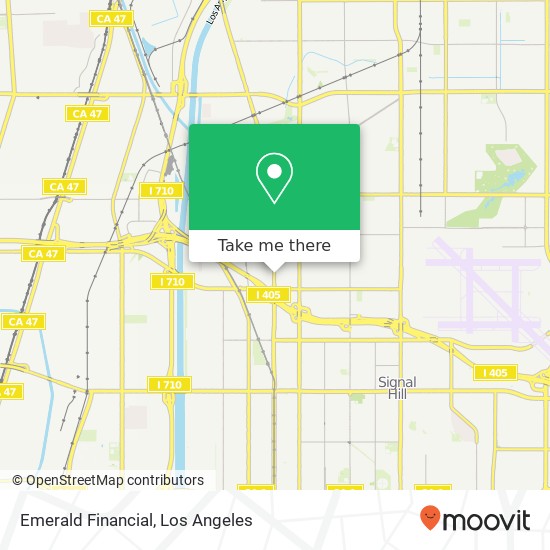 Emerald Financial map