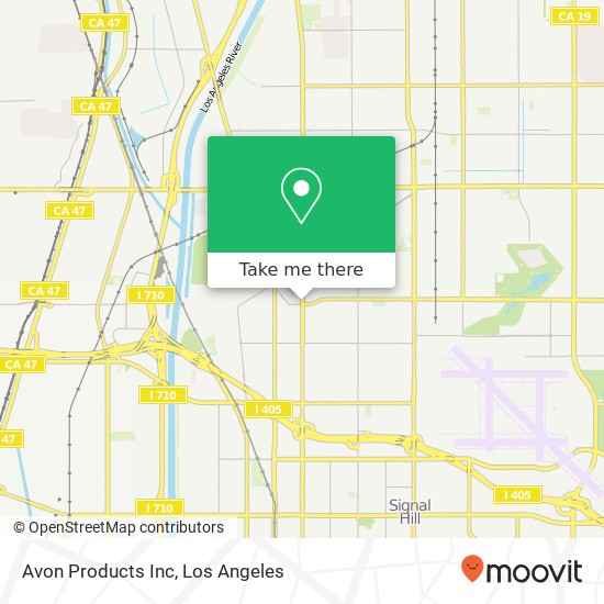 Avon Products Inc map