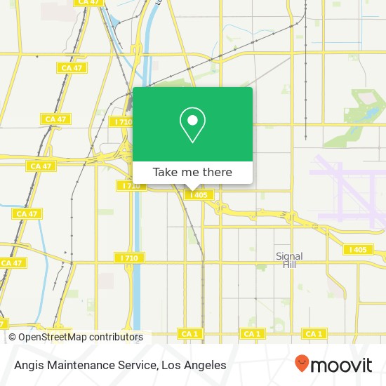 Angis Maintenance Service map