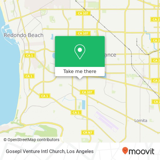 Gosepl Venture Intl Church map