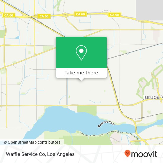 Mapa de Waffle Service Co