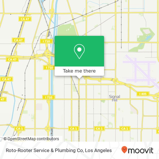 Roto-Rooter Service & Plumbing Co map