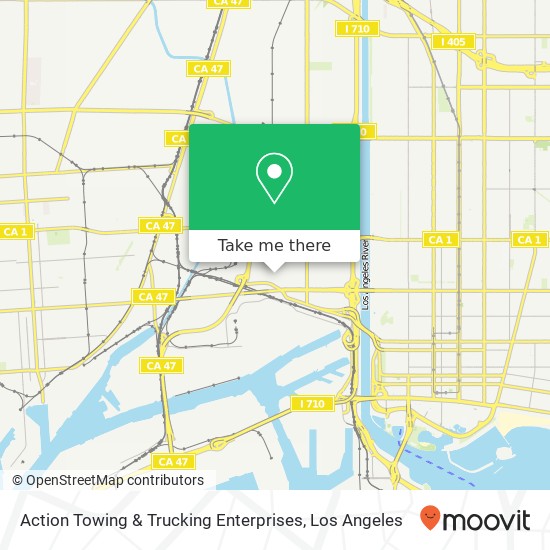 Mapa de Action Towing & Trucking Enterprises