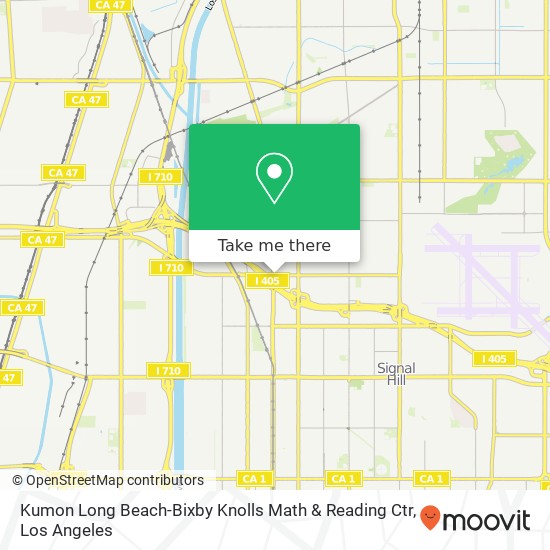 Kumon Long Beach-Bixby Knolls Math & Reading Ctr map