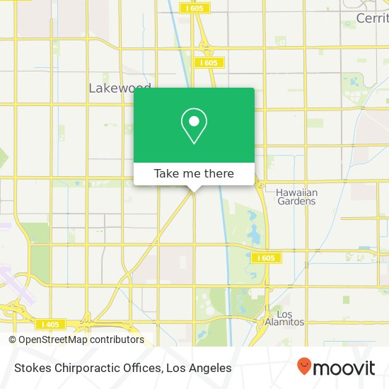 Stokes Chirporactic Offices map