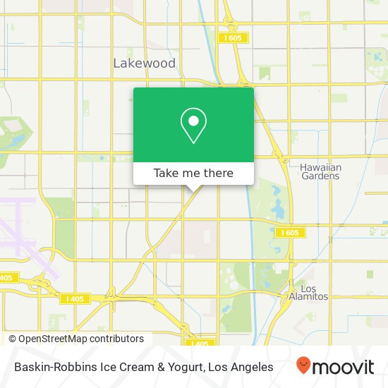 Baskin-Robbins Ice Cream & Yogurt map