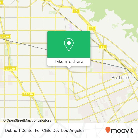 Mapa de Dubnoff Center For Child Dev