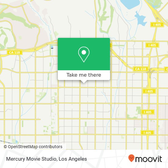 Mercury Movie Studio map