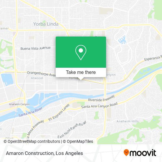Amaron Construction map