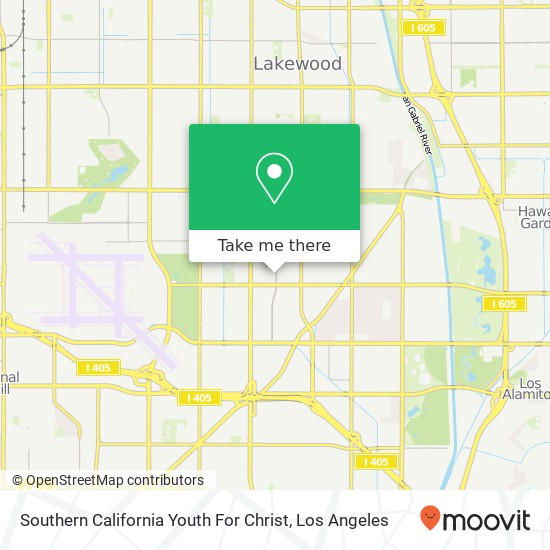 Southern California Youth For Christ map