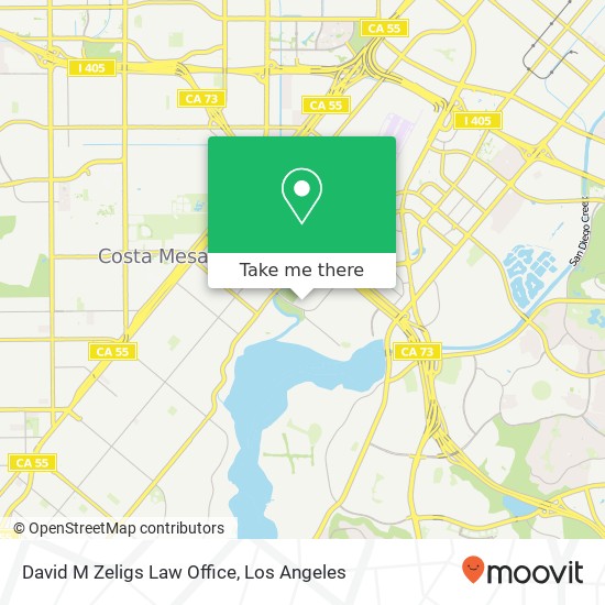 Mapa de David M Zeligs Law Office