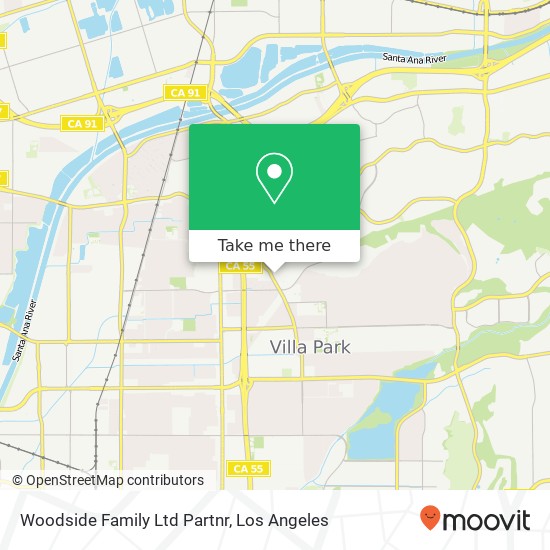 Mapa de Woodside Family Ltd Partnr