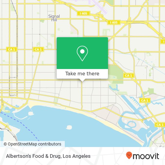 Albertson's Food & Drug map