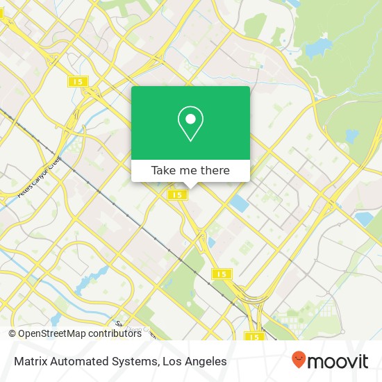 Mapa de Matrix Automated Systems