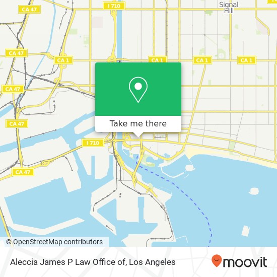 Mapa de Aleccia James P Law Office of