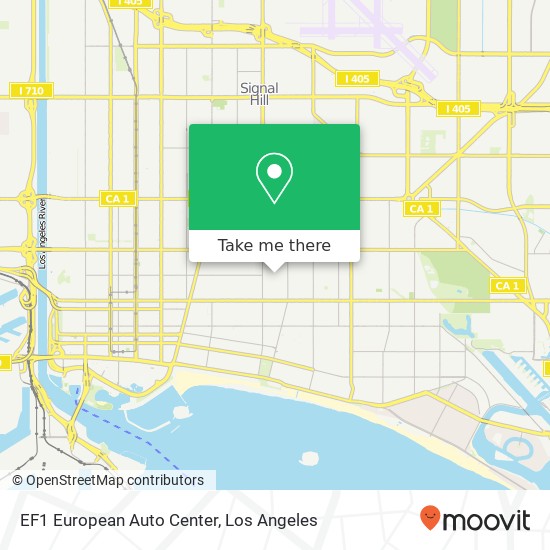 Mapa de EF1 European Auto Center