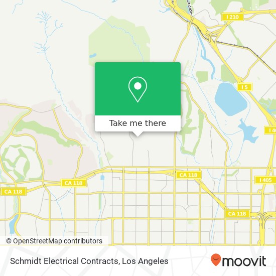 Schmidt Electrical Contracts map