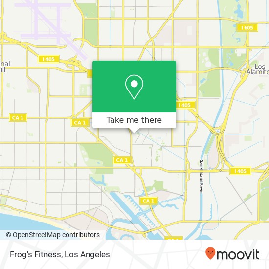 Frog's Fitness map