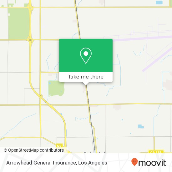 Mapa de Arrowhead General Insurance