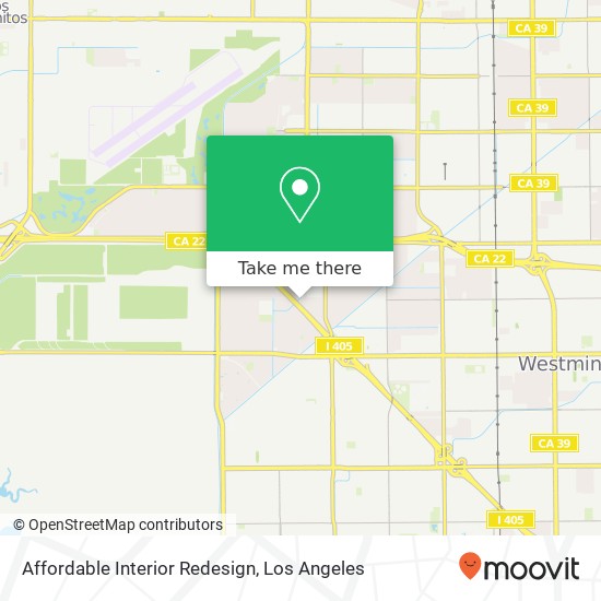 Affordable Interior Redesign map