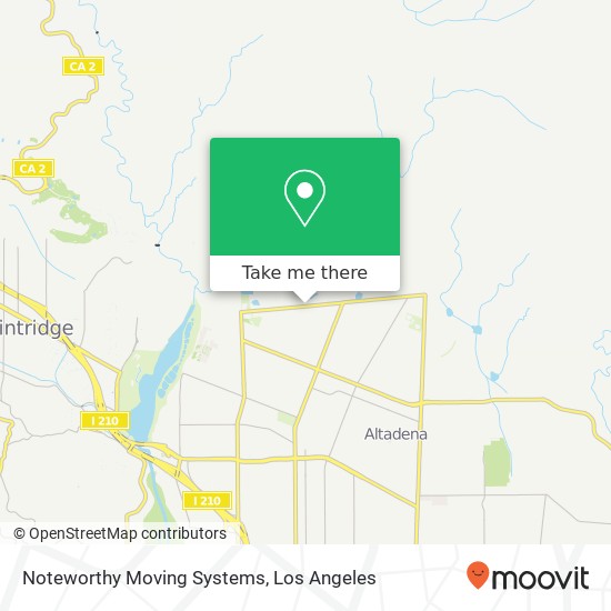 Mapa de Noteworthy Moving Systems