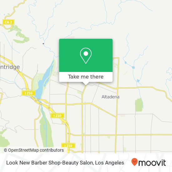 Look New Barber Shop-Beauty Salon map