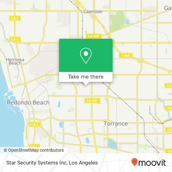 Star Security Systems Inc map