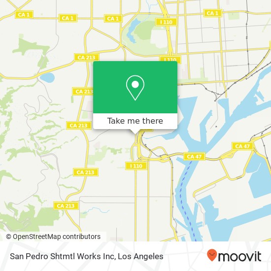 San Pedro Shtmtl Works Inc map