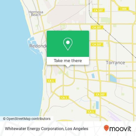 Whitewater Energy Corporation map