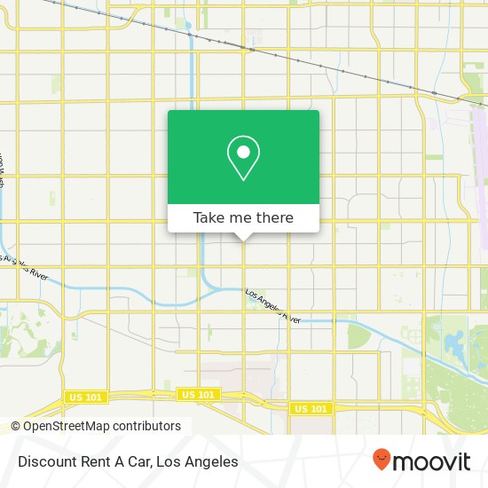 Discount Rent A Car map