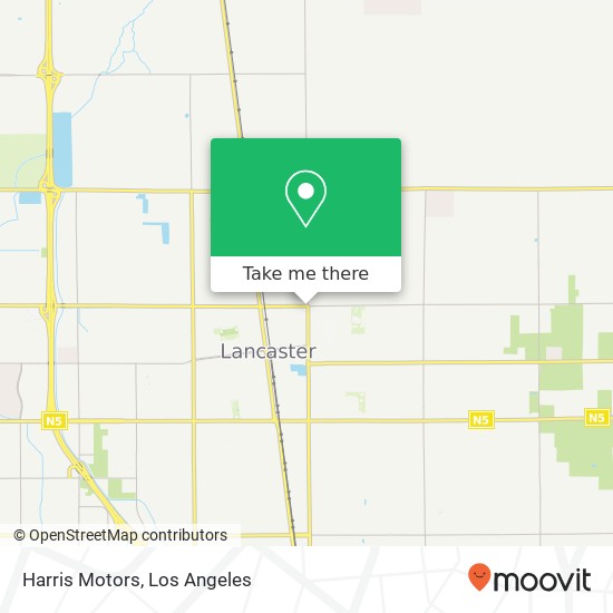 Harris Motors map