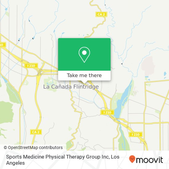 Mapa de Sports Medicine Physical Therapy Group Inc