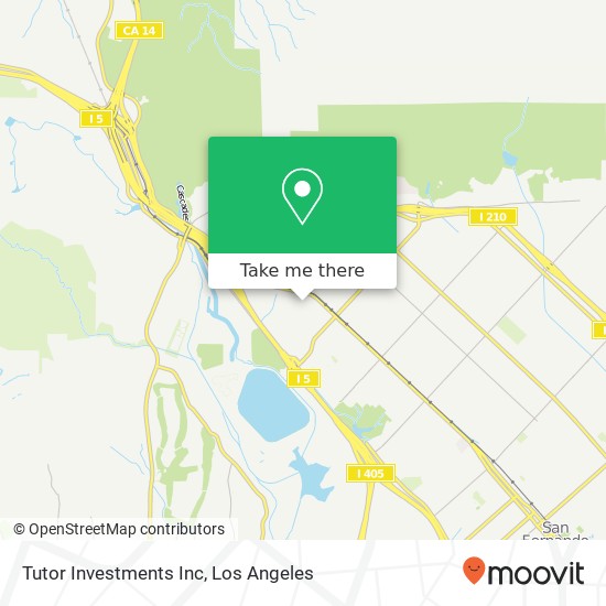 Mapa de Tutor Investments Inc