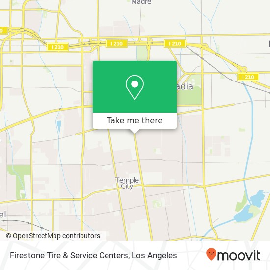 Firestone Tire & Service Centers map