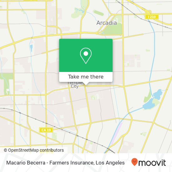 Mapa de Macario Becerra - Farmers Insurance