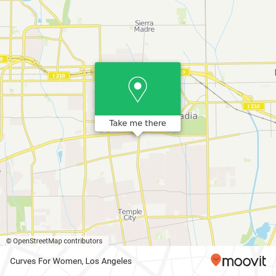 Curves For Women map