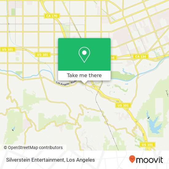 Mapa de Silverstein Entertainment