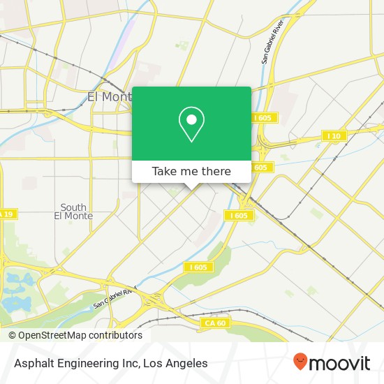 Mapa de Asphalt Engineering Inc