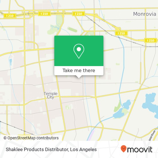 Mapa de Shaklee Products Distributor