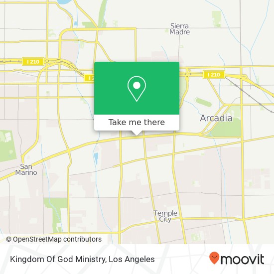 Mapa de Kingdom Of God Ministry