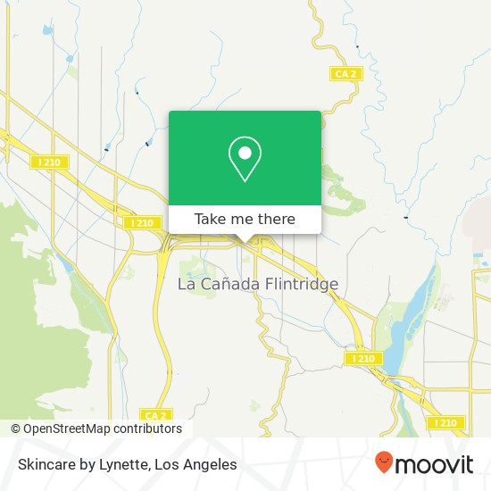 Skincare by Lynette map