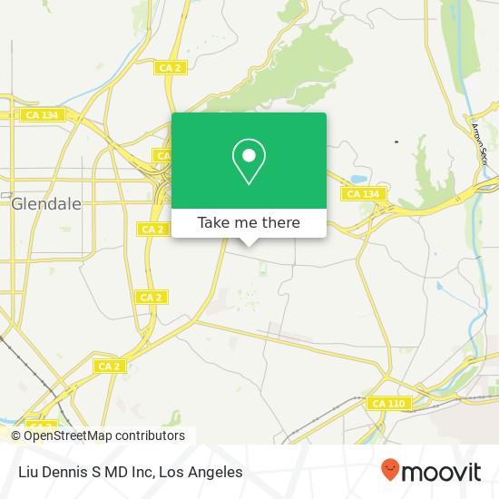 Liu Dennis S MD Inc map