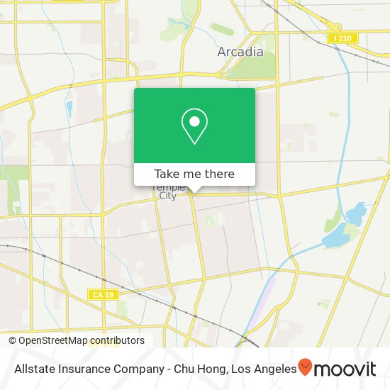 Mapa de Allstate Insurance Company - Chu Hong