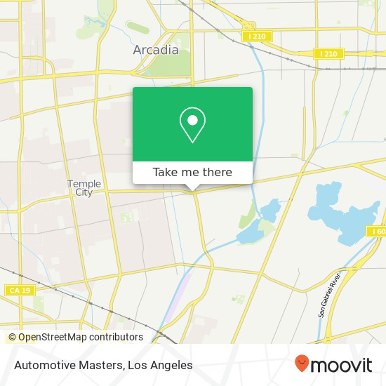 Automotive Masters map