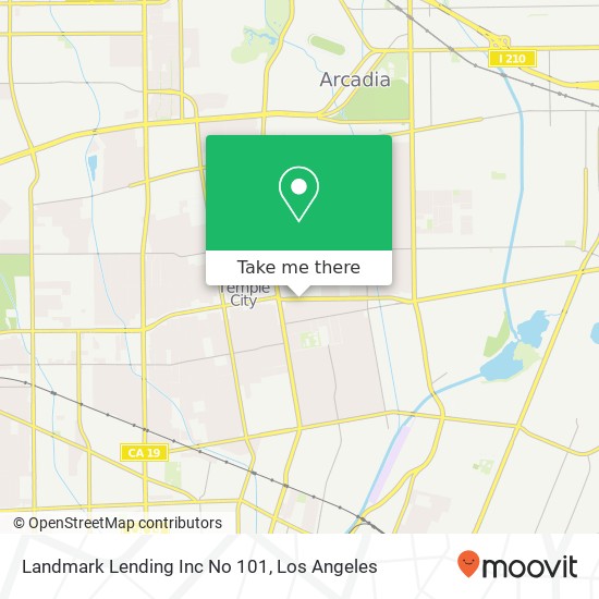 Mapa de Landmark Lending Inc No 101