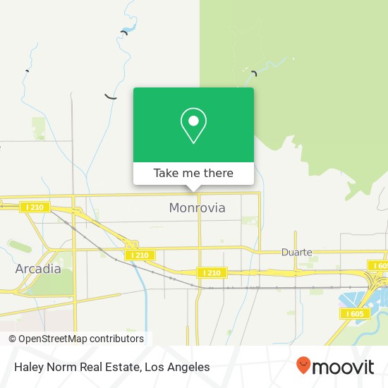 Haley Norm Real Estate map