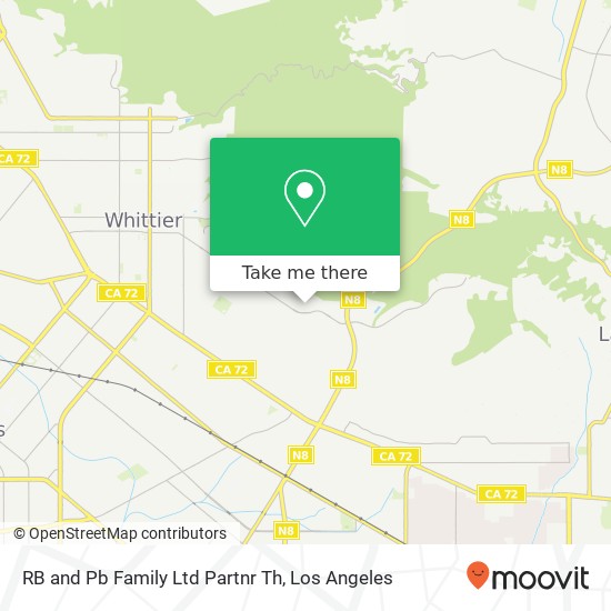 Mapa de RB and Pb Family Ltd Partnr Th