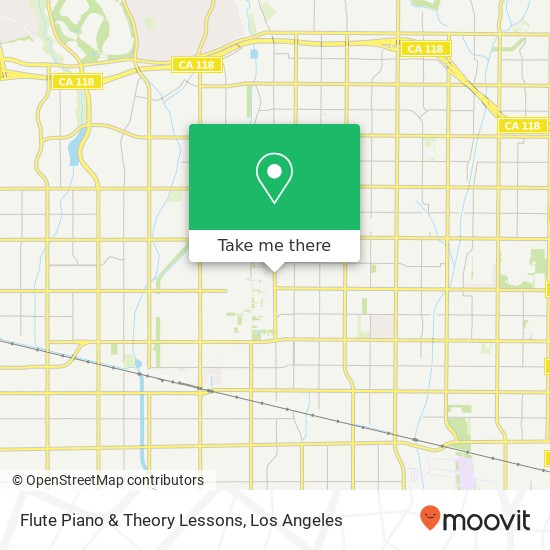 Flute Piano & Theory Lessons map