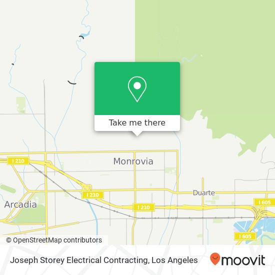 Joseph Storey Electrical Contracting map